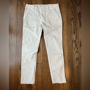 Nili Lotan Cropped Cotton Pant